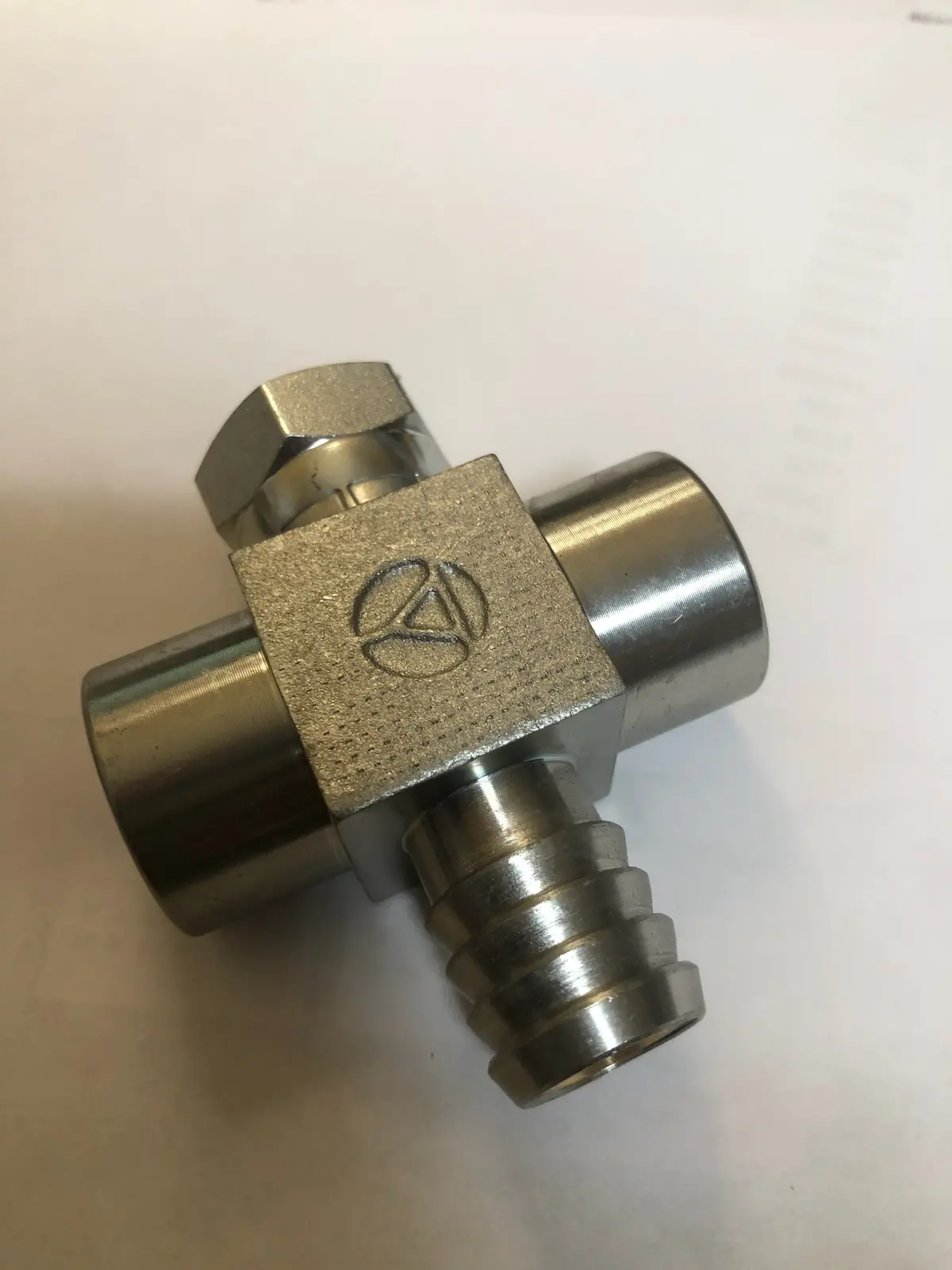 800126 Fitting, Coil Outlet Manifold With Rupture Disc Northstar W2 S444 Sfi 1