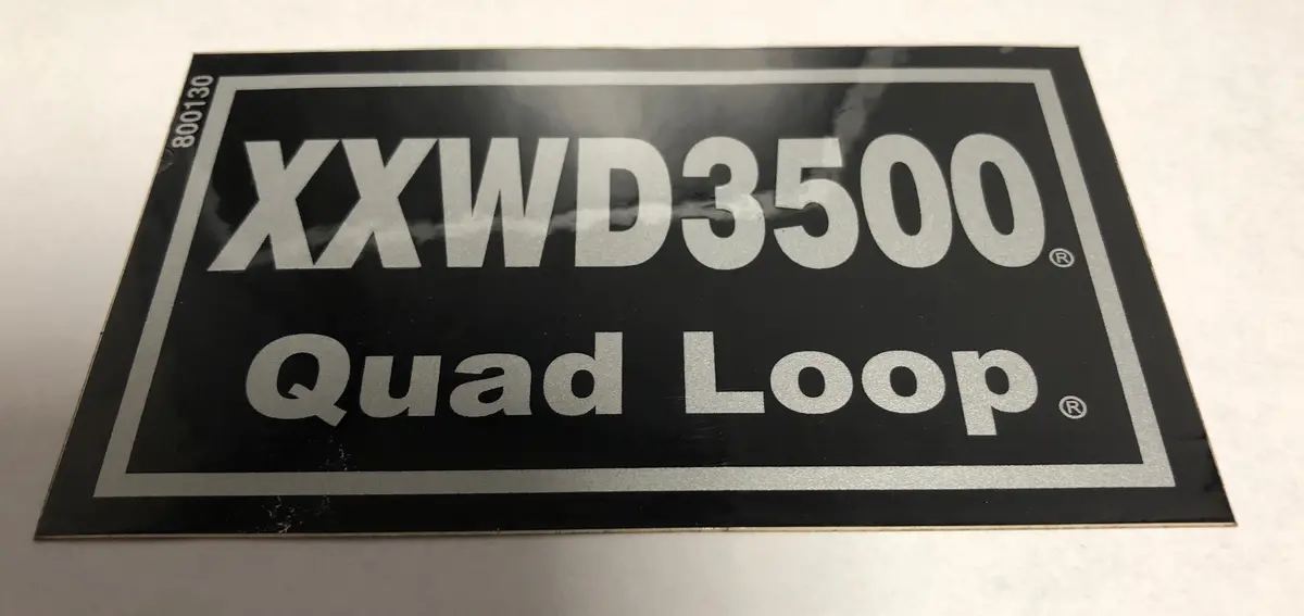 800130 Decal Xxwd3500 Quad Loop Dixie Chopper Wh2 1