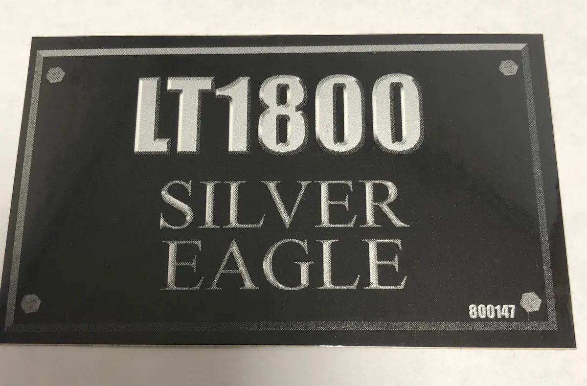 800147 Decal Lt1800 Silver Eagle Dixie Chopper Wh2 1