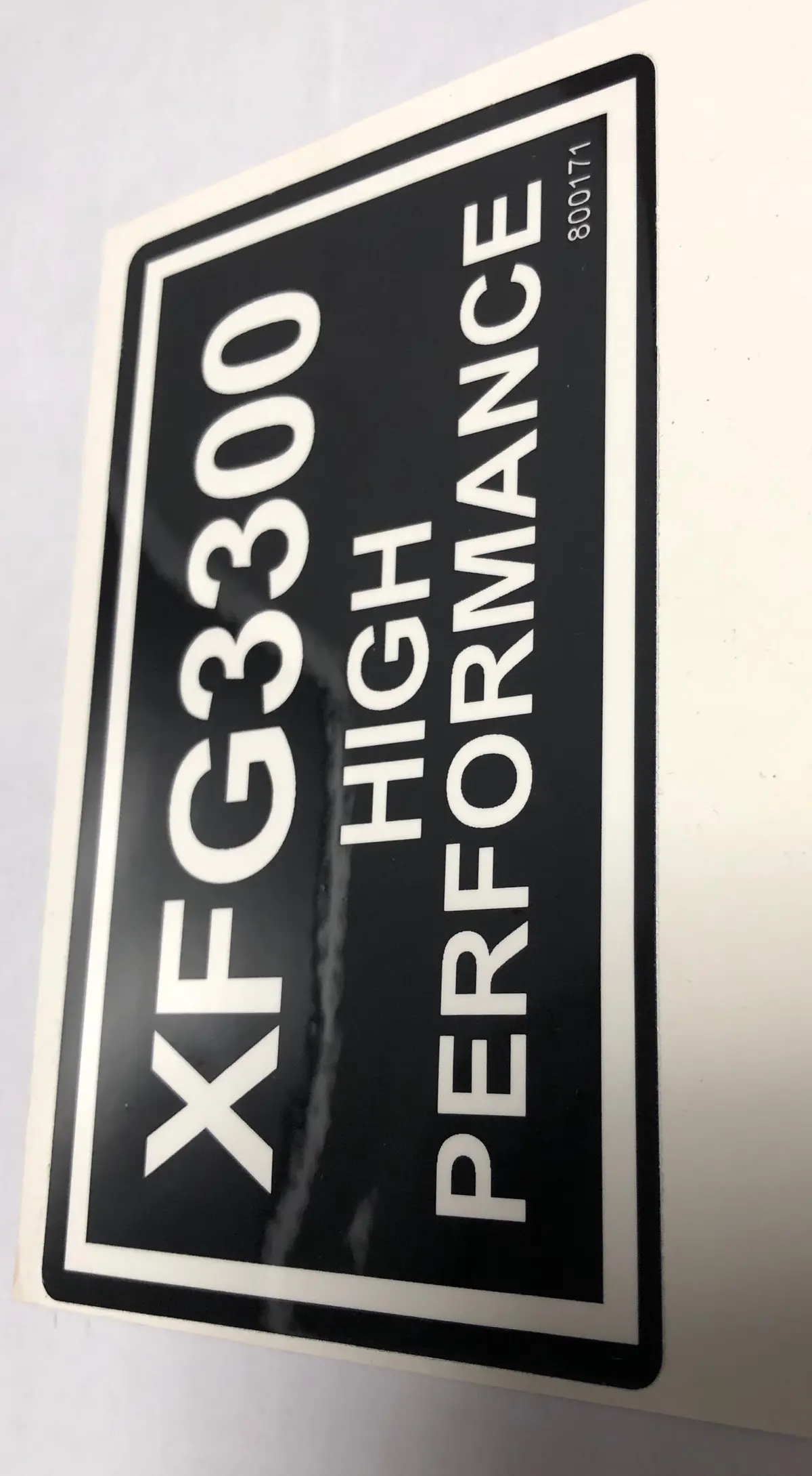 800171 Decal Xfg3300 Dixie Chopper Wh2 1