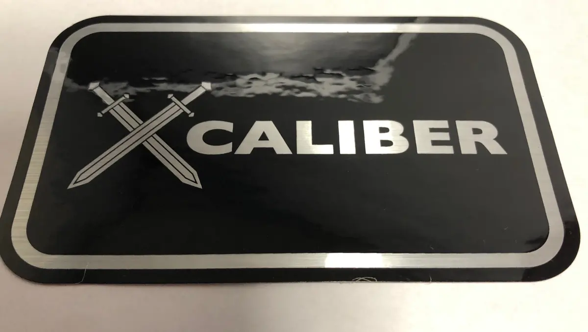 800180 Decal Xcaliber Dixie Chopper 1