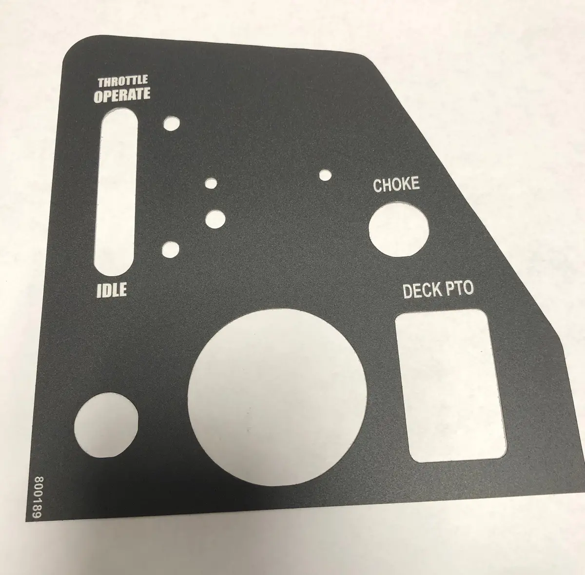 800189 Decal Iron Eagle Panel Control Dixie Chopper Wh3 1