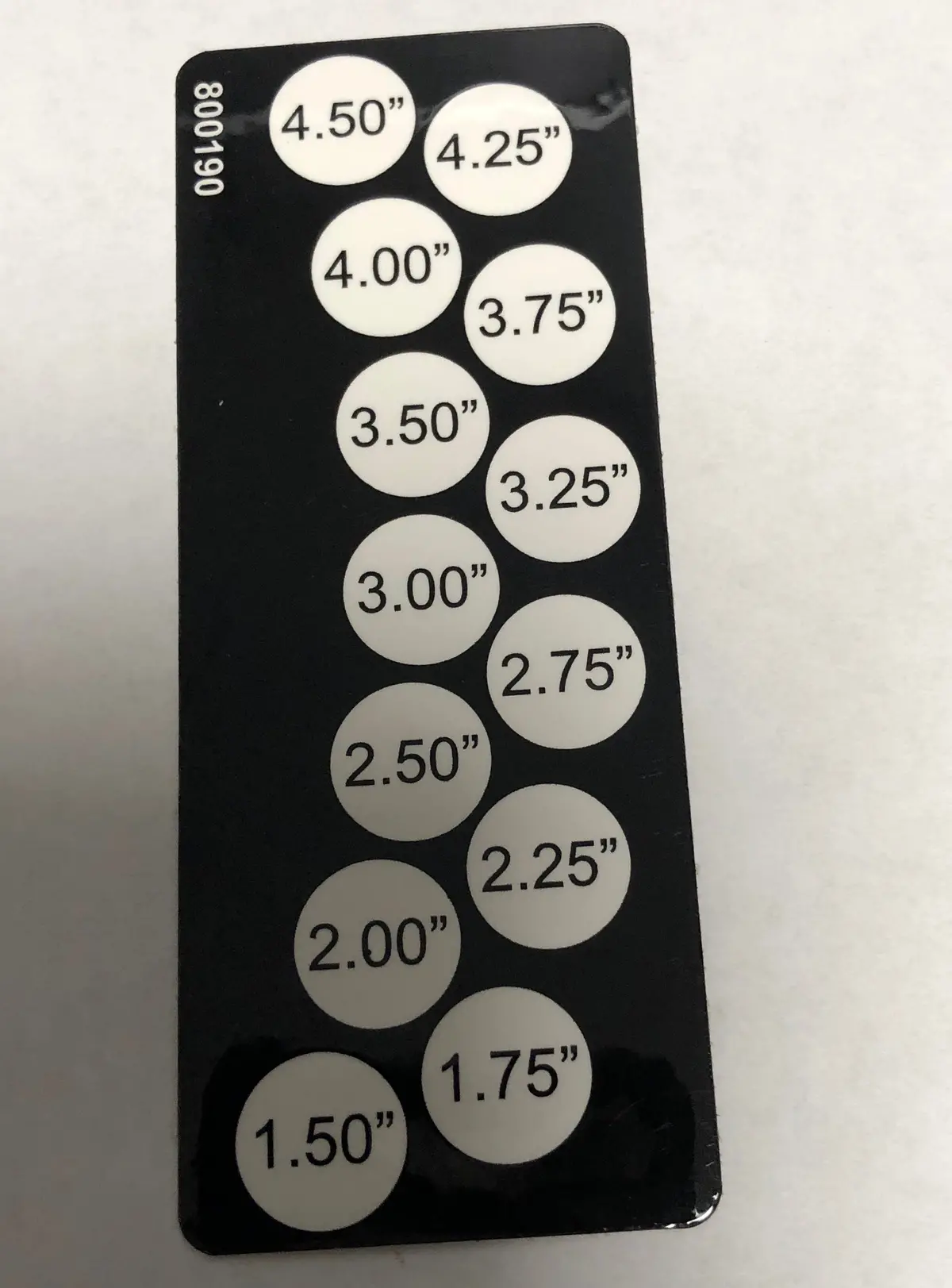 800190 Decal Iron Eagle Height Adjustment Dixie Chopper Wh2 1