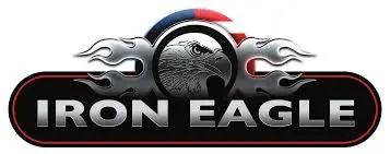 800195 Decal Front / Rear Iron Eagle Dixie Chopper Wh5  Sfi 1