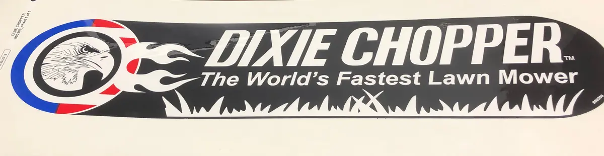 800206 Decal Dixie Chopper Fcbd/Wh3 1
