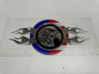 800976 Decal Engine Guard Dixie Chopper 1