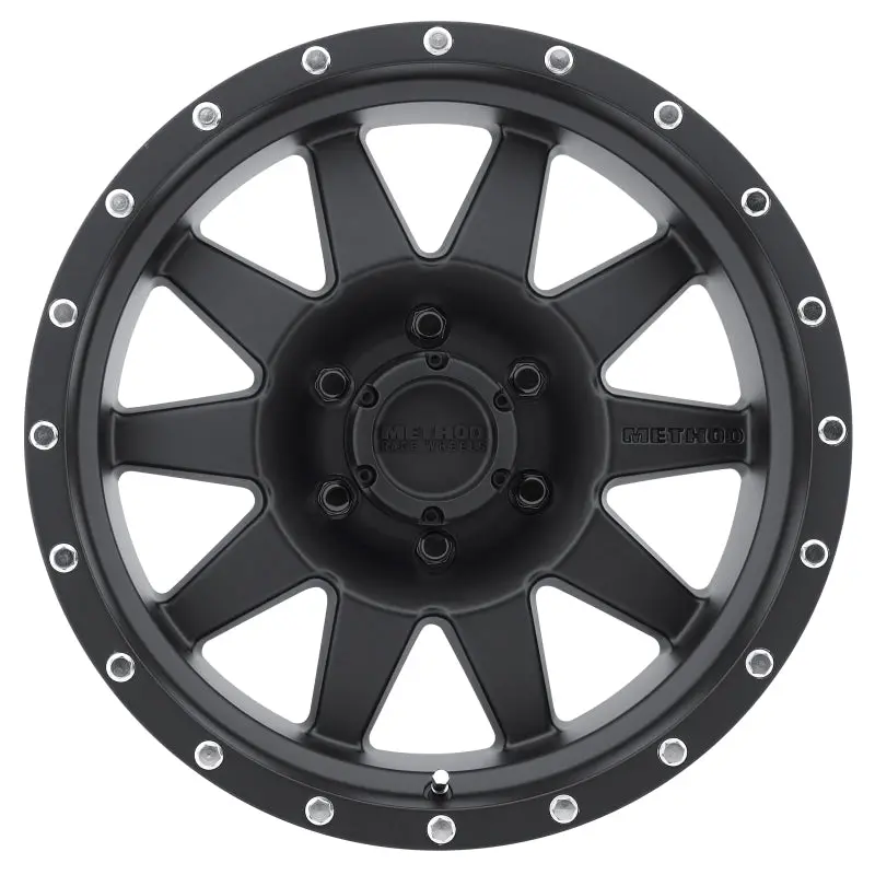 Ford Bronco Method Mr301 The Standard 18X9 +18Mm Offset 6X5.5 108Mm Cb Matte Black Wheel 1