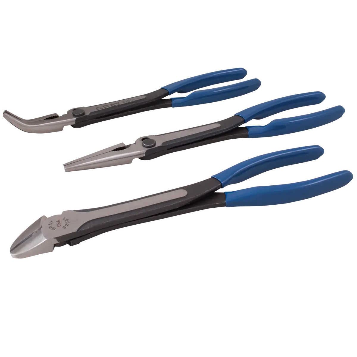 3 Piece Long Reach Heavy Duty Pliers 1