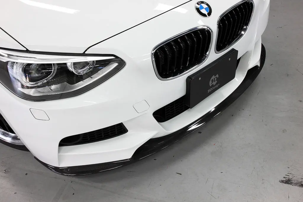 3D Design F20 1-Series M-Sport Carbon Front Lip 1
