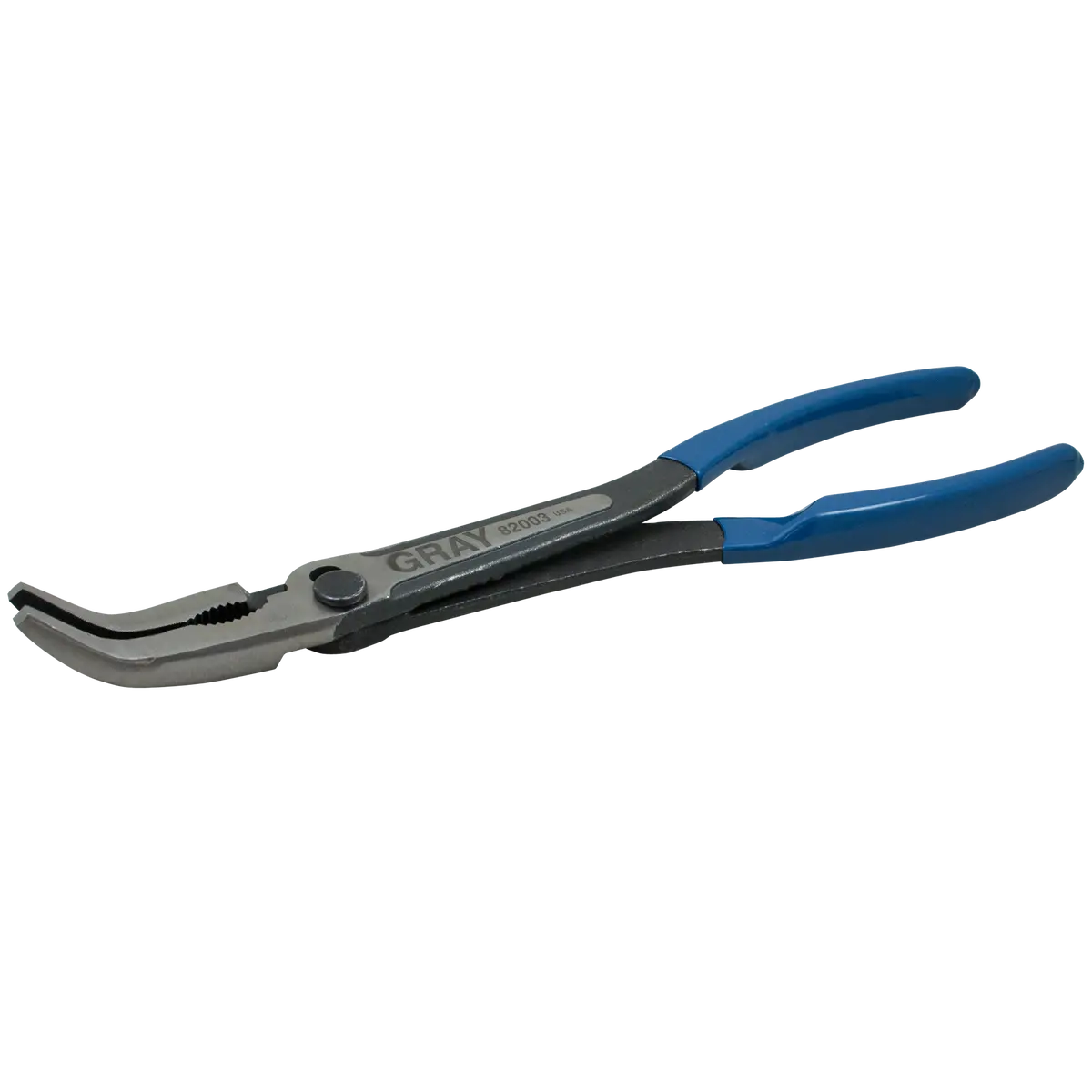 Heavy Duty Long Reach Bent Needle Nose Pliers 1