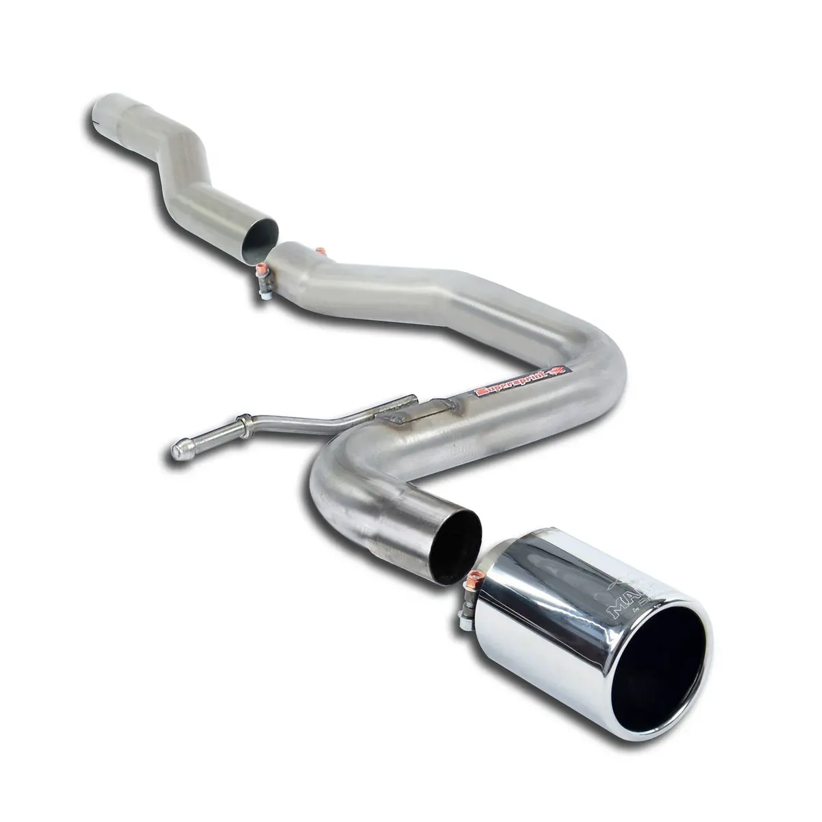 Supersprint Mini F55 One / Cooper Rear Pipe O100(Muffler Delete) 1