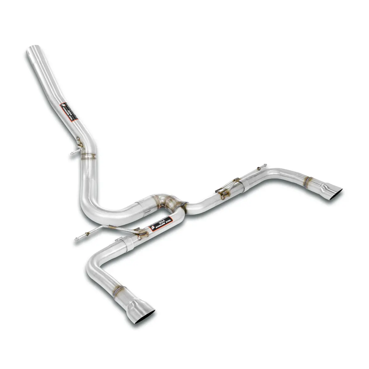 Supersprint Bmw F44 2 Series Gran Coupè Rear Y-Pipe Right - Left (Muffler Delete) 1