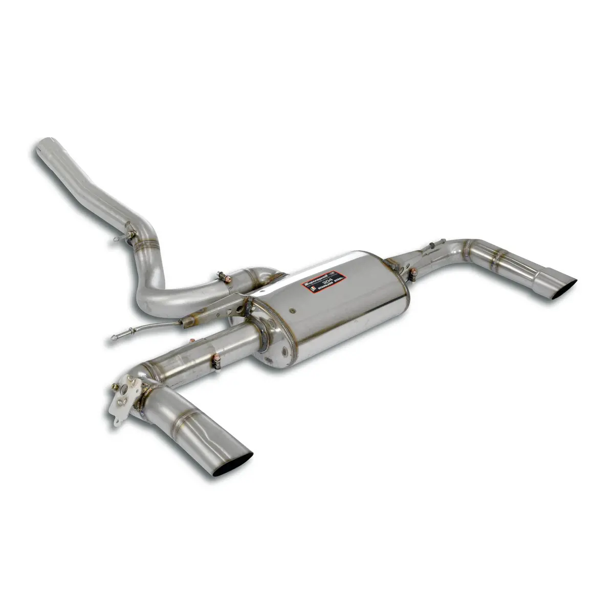 Supersprint Bmw F44 2 Series Gran Coupè Rear Exhaust Right - Left With Valve 1