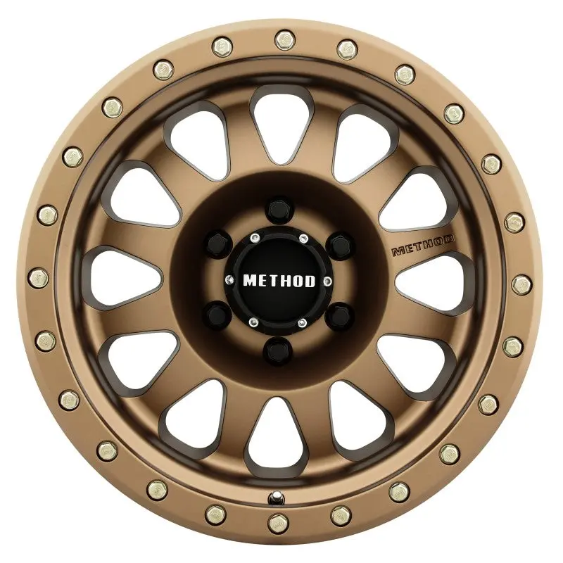 Ford Bronco Method Mr304 Double Standard 17X8.5 0Mm Offset 6X5.5 108Mm Cb Method Bronze Wheel 1