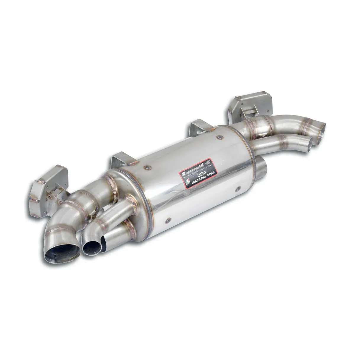 Supersprint Porsche 911 (992 Series Turbo / Turbo S) Rear Exhaust Right - Left With Valves 1
