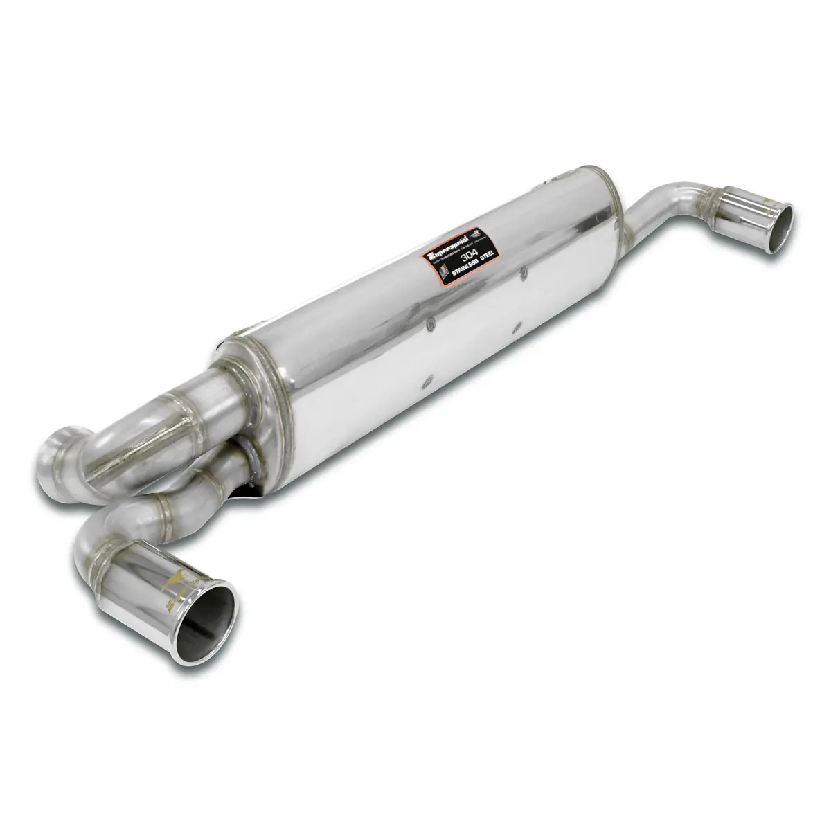 Supersprint Porsche 911 (964 Series) Rear Exhaust Right O70 - Left O70 1