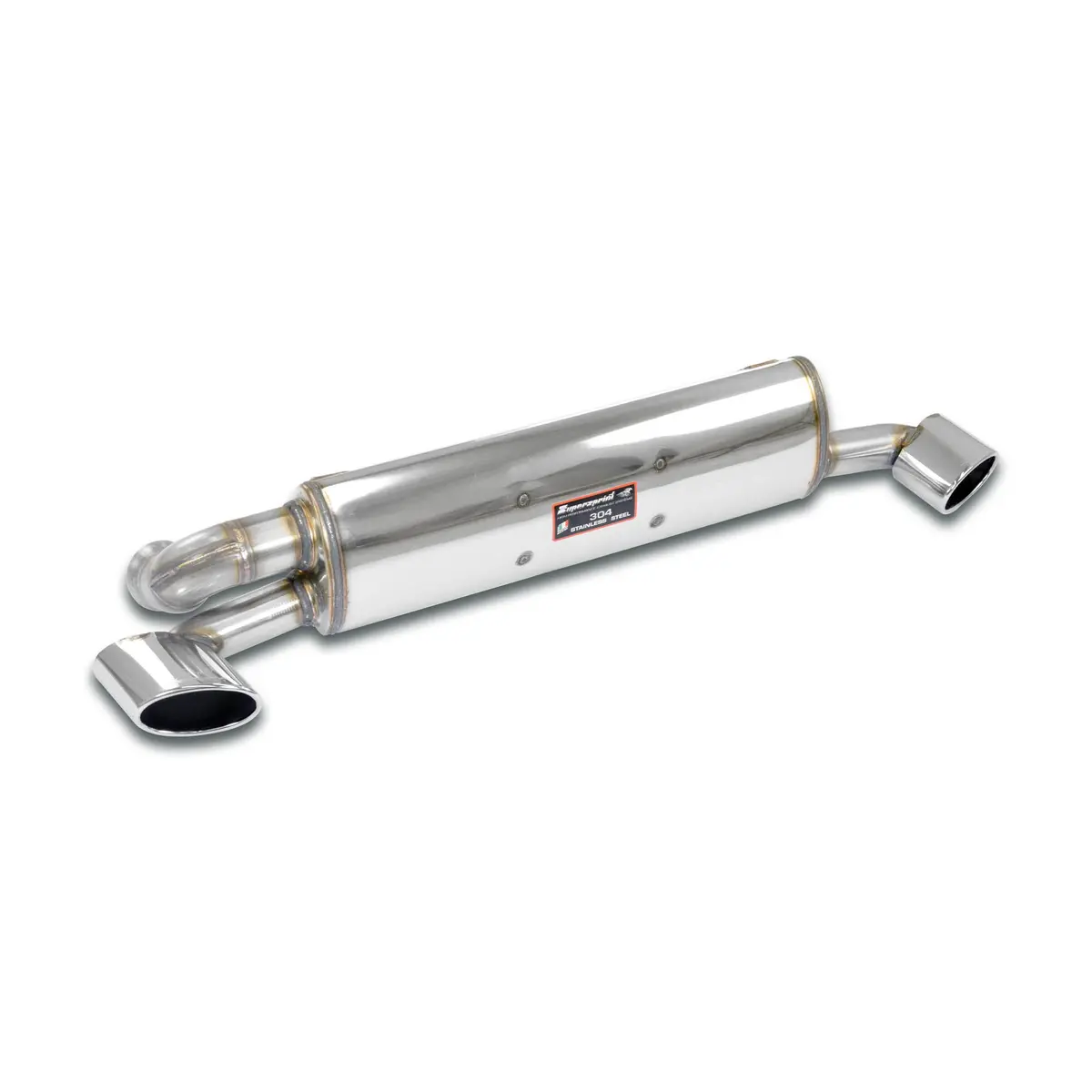 Supersprint Porsche 911 (964 Series) Rear Exhaust Right - Left 120X80 1