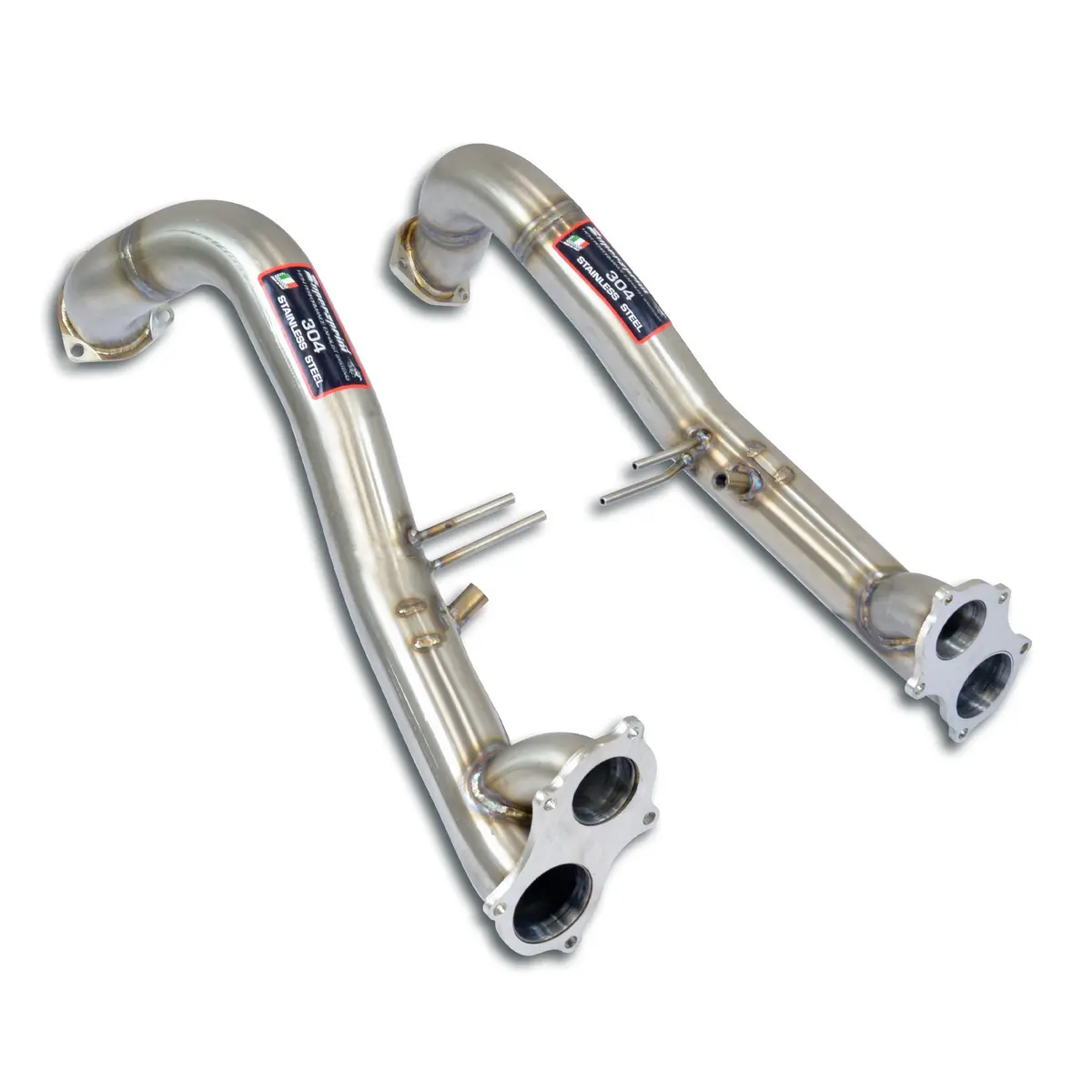 Supersprint Porsche Boxster (718 Series) Front Pipes Kit Right - Left(Deletes Gpf, Models 03/2020->) 1