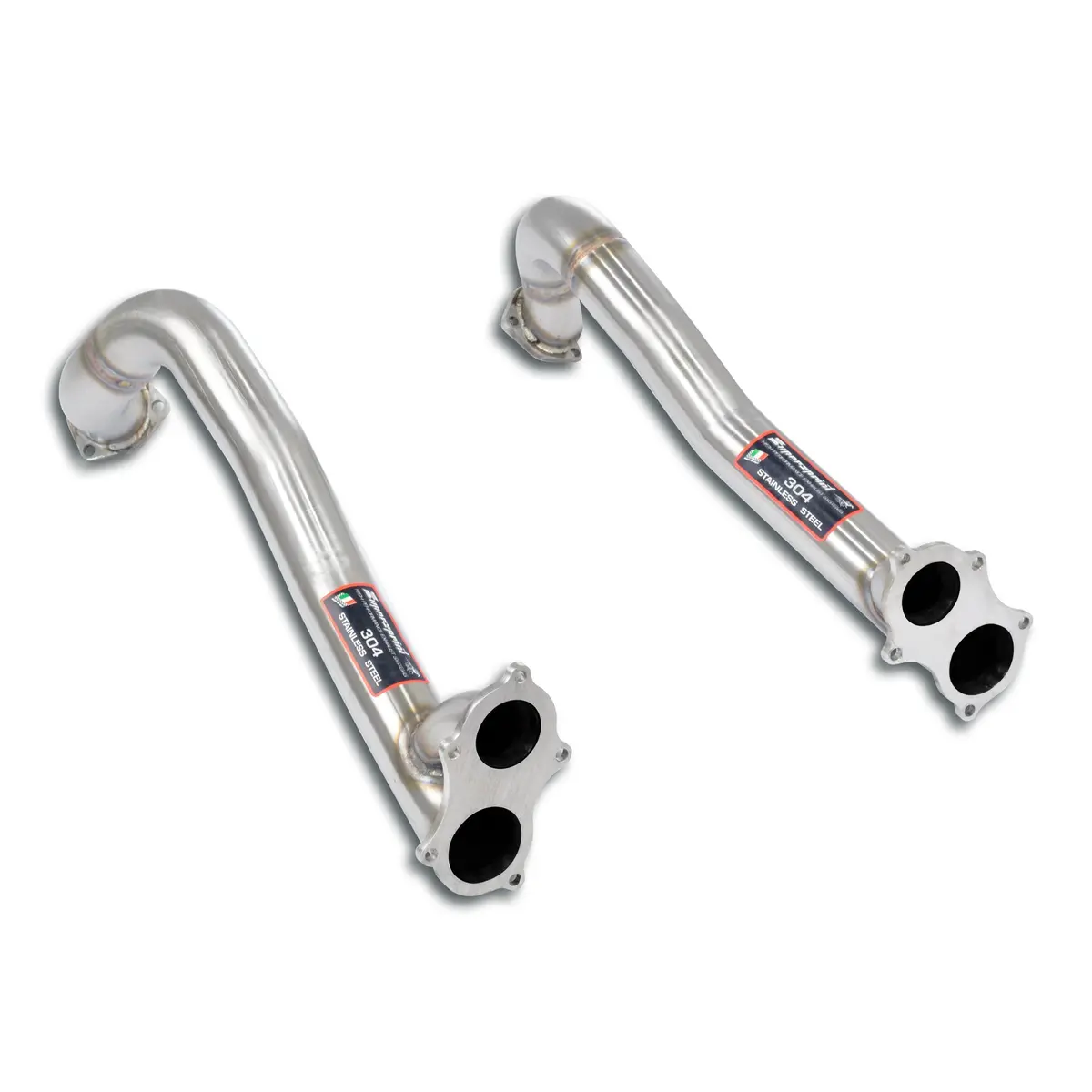 Supersprint Porsche Boxster (718 Series) Front Pipes Kit Right - Left(Deletes Gpf, Models 03/2020->) 1