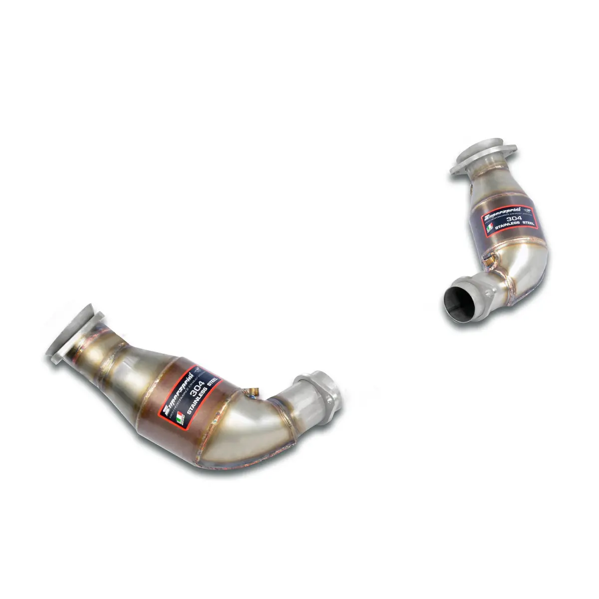 Supersprint Porsche 911 (996 Series Gt3 / Gt3 Rs) Metallic Catalytic Converter Right - Left 100Cpsi Wrc 1