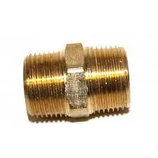 140762 Brass, Hex Nipple, 3/4" Pw Sm 1