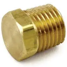 140806 Brass, Plug 3/8" Pw Sm 1