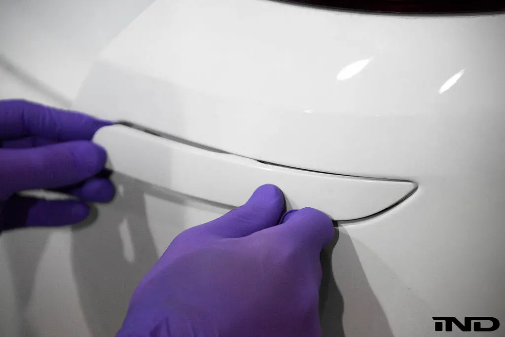 Ind F10 M5 / 5-Series M-Sport Painted Rear Reflector Set 8