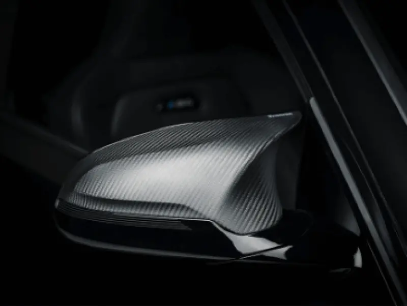 Akrapovic 2014+ Bmw M3 (F80) Carbon Fiber Mirror Cap Set - Matte 1