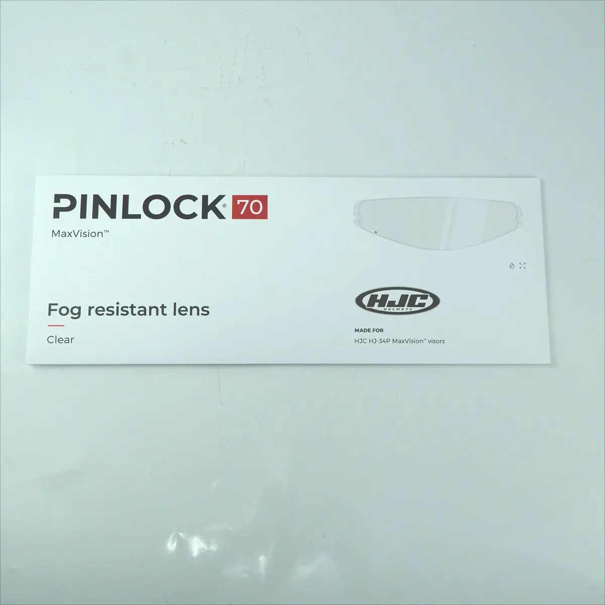 Hjc Helmet Pinlock Sparepart Hj-34P For C10 (Clear) 1