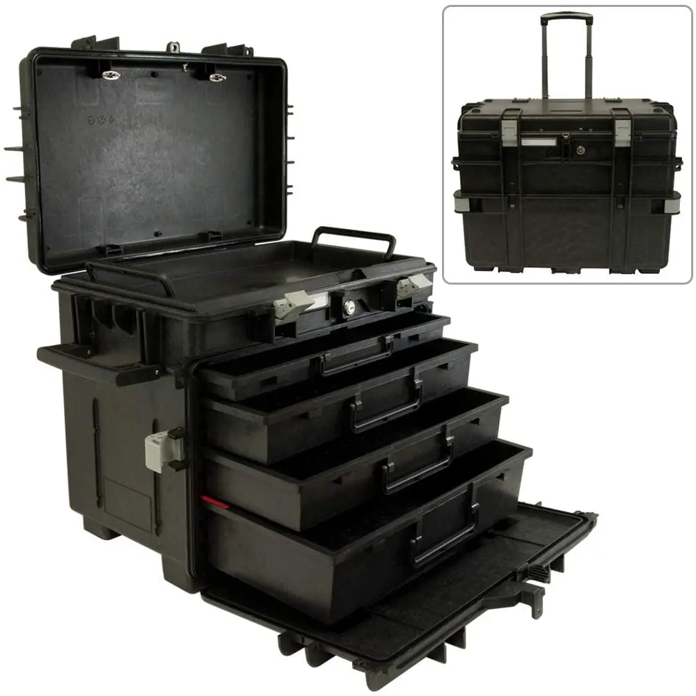 Mobile Tool Chest With Drawers - Industrial Version 1