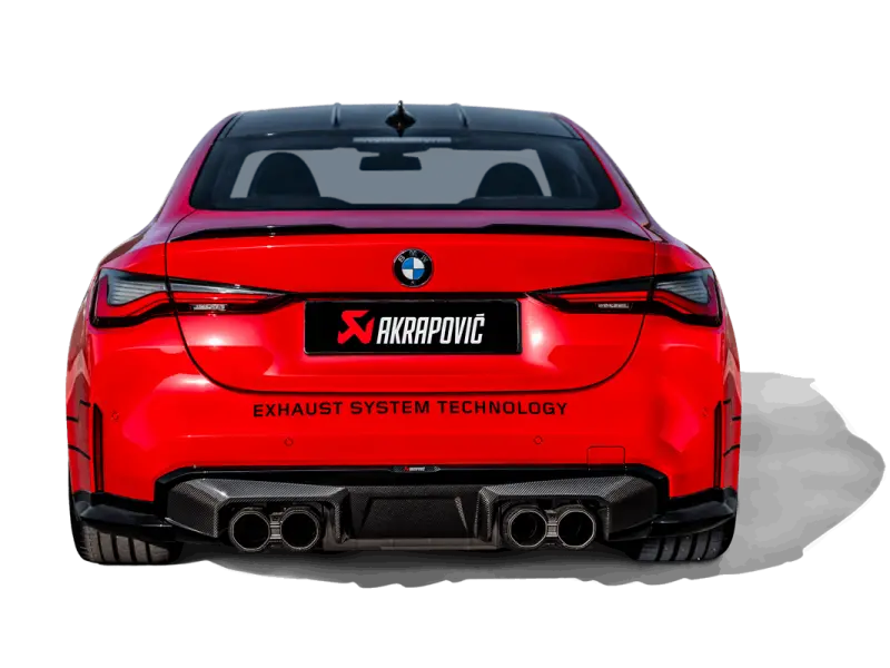 Akrapovic 21-22 Bmw M3 (G80) / M4 (G82, G83) Rear Carbon Fiber Diffuser - High Gloss Black 1