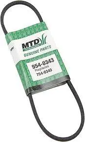 954-0343 V Belt Mtd 1