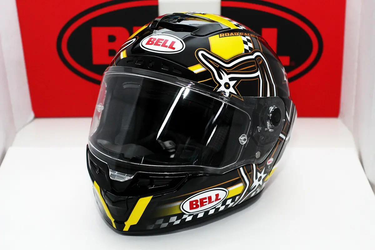 Bell Star (Isle Of Man Gloss Black/Yellow) 1