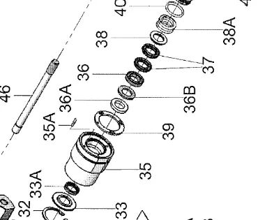 09737/9737 Plunger Packing Kit, Lp750 Giant 1