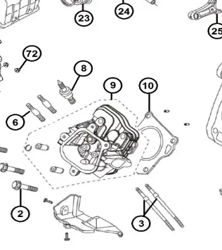 98-310 Head Gasket Ref 10 Yamakoyo 1