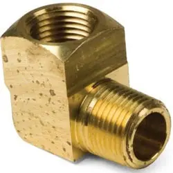 140606 Brass Street Elbow 3/8" Pw Sm 1
