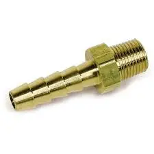 140352 Brass, Hose Barb 1/4 X 1/8" Mpt (57001-0402) Pw Sm 1
