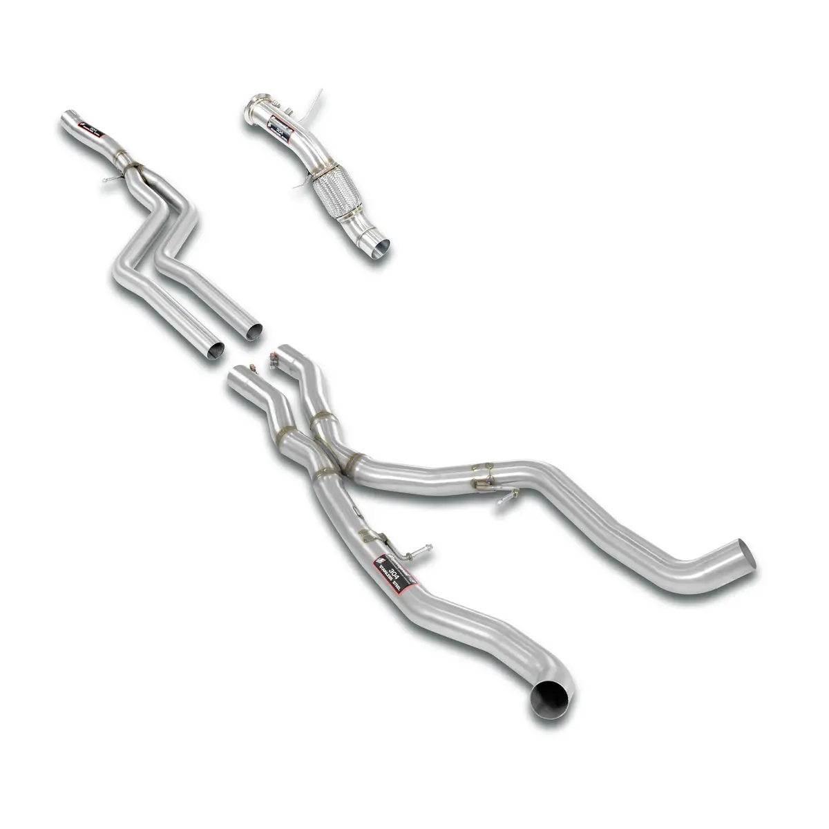 Supersprint Bmw E90 Performance Package, Oversize 2 X Ø60mm 1