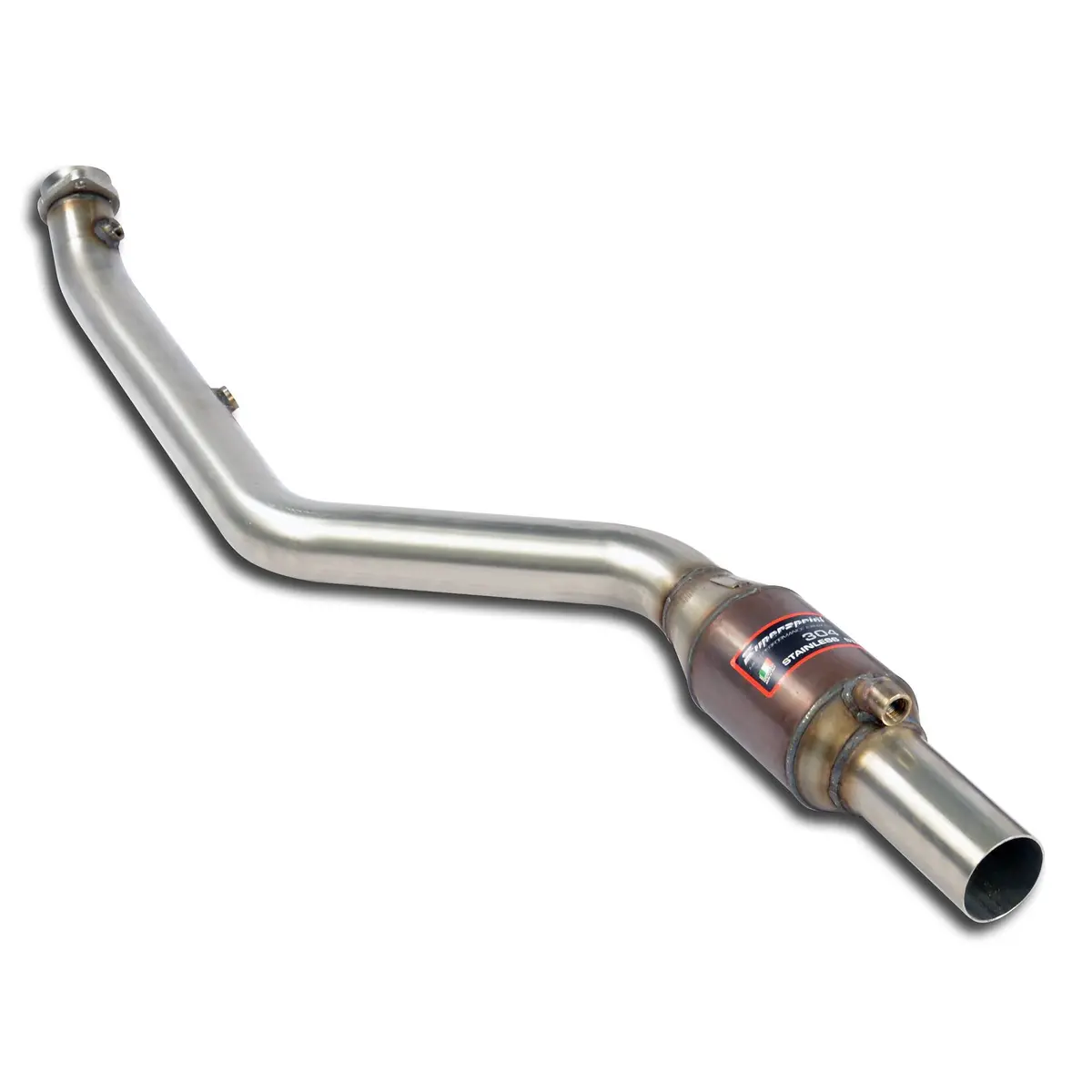 Supersprint Bmw E9x M3 Front Pipe Left With  Metallic Catalytic Converter 1