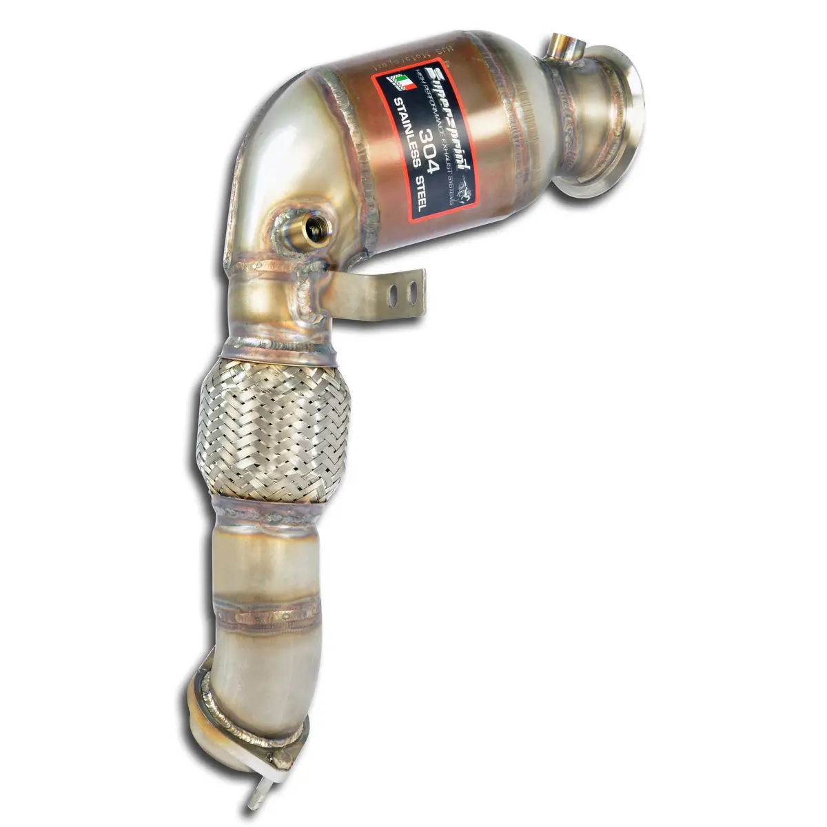 Supersprint Bmw G90 / G99 M5 Turbo Downpipe + Metallic Catalytic - Right Upper 1