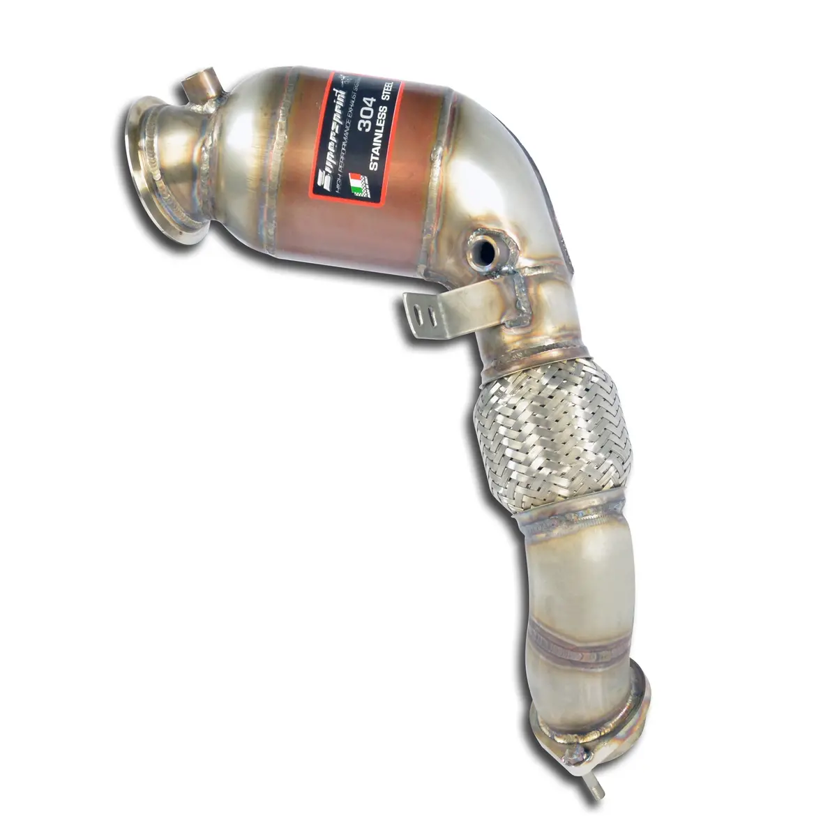 Supersprint Bmw G90 / G99 M5 Turbo Downpipe + Metallic Catalytic - Left Upper 1