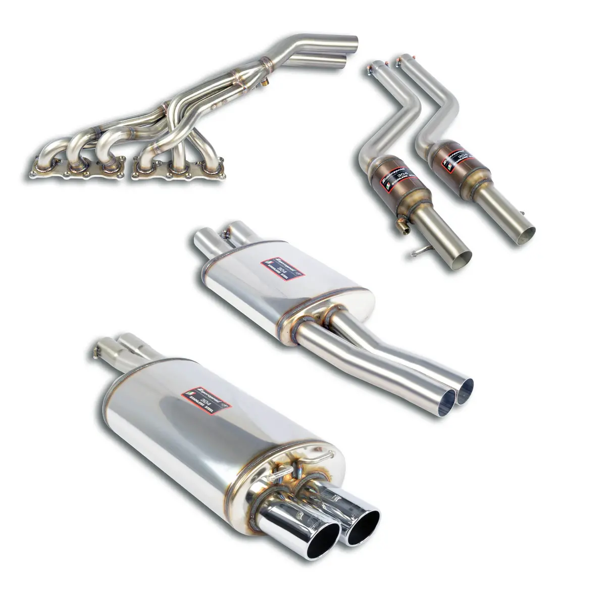 Supersprint Bmw E83 X3 Headers Track Performance Package 1