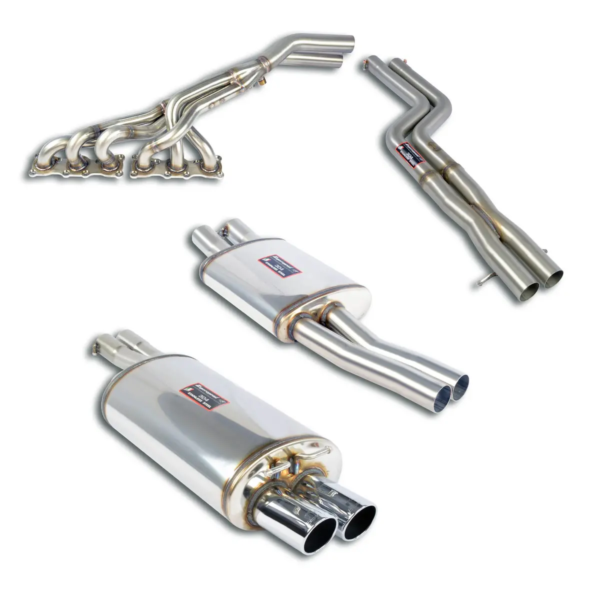 Supersprint Bmw E83 X3 Headers Race Performance Package 1
