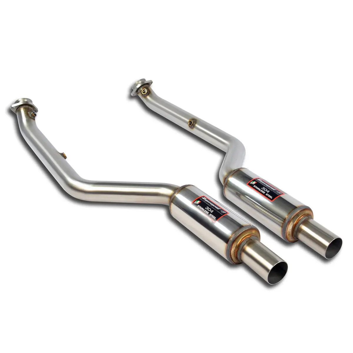 Supersprint Bmw E9x M3 Front Pipe Kit - Resonated 1