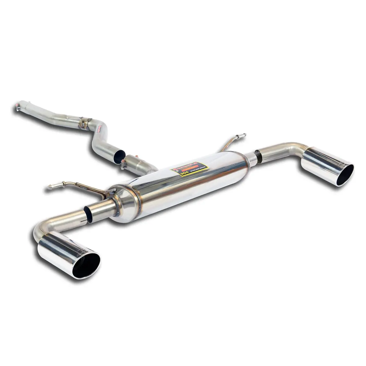 Supersprint Bmw F20 / F21 Lci 2014 -> Connecting Pipe + Rear Exhaust Right O90 - Left O90 1