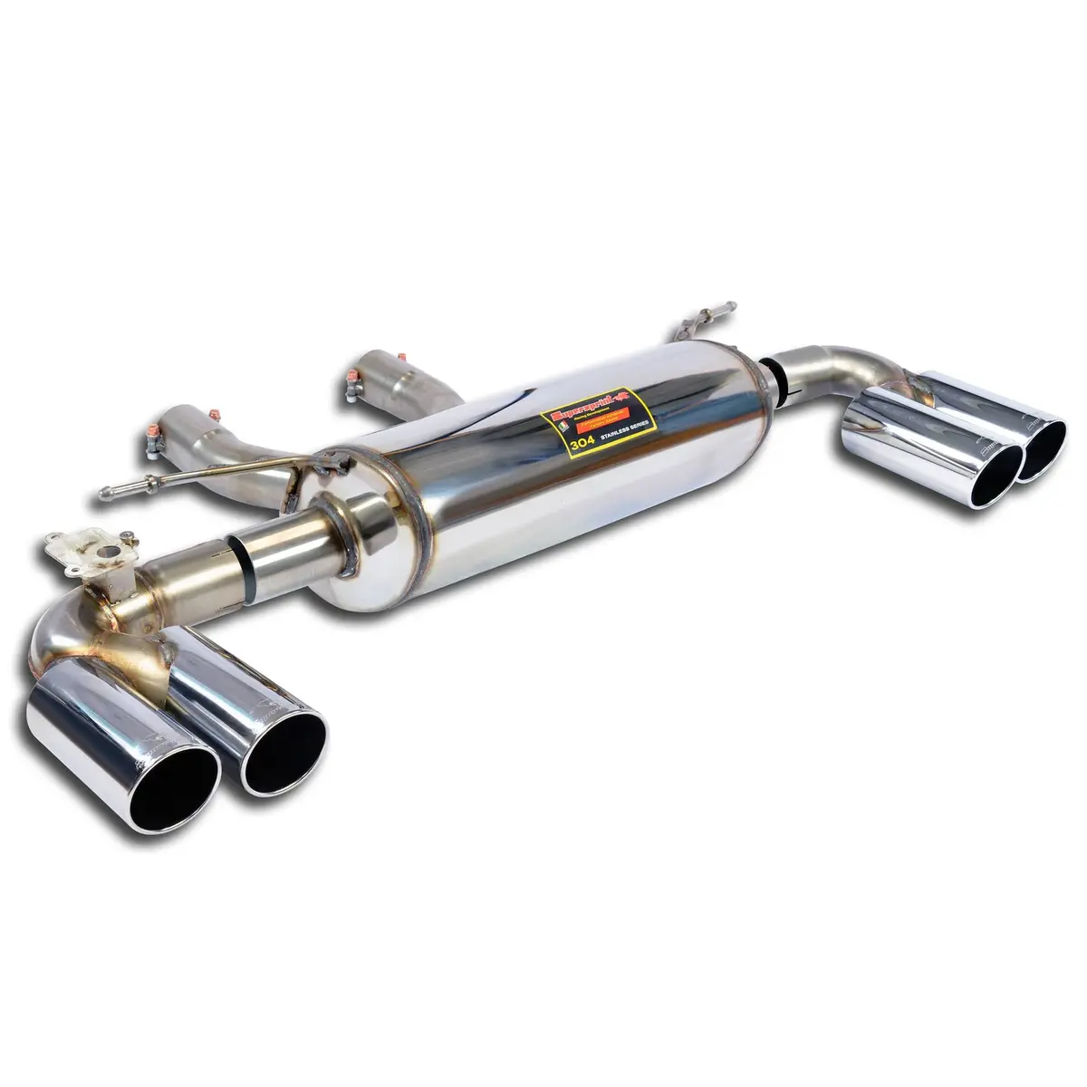 Supersprint Bmw F34 Gt 2013 -> 2016 Rear Exhaust Right Oo80 - Left Oo80 With Valve 1