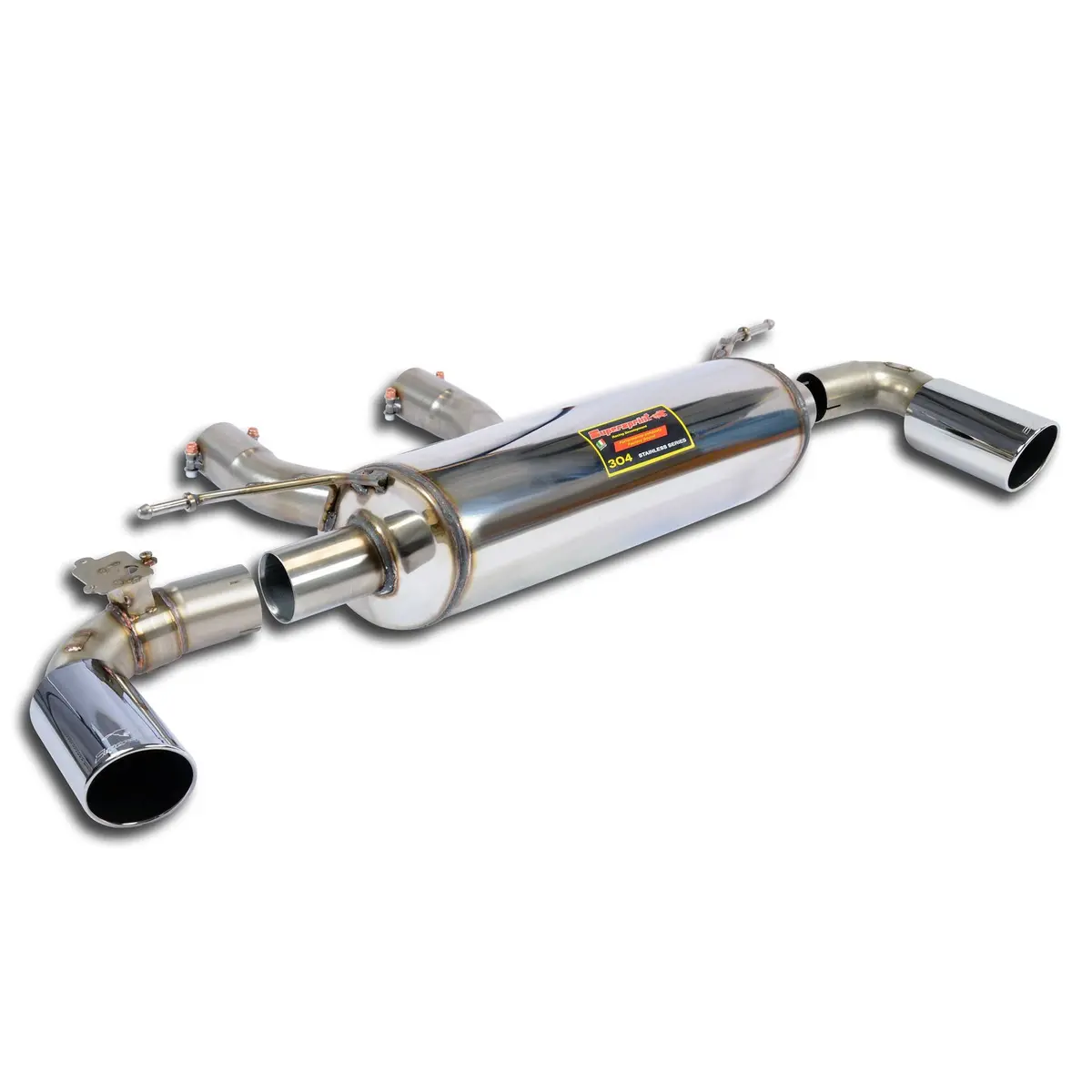 Supersprint Bmw F34 Gt 2013 -> 2016 Rear Exhaust Right O100 - Left O100 With Valve 1