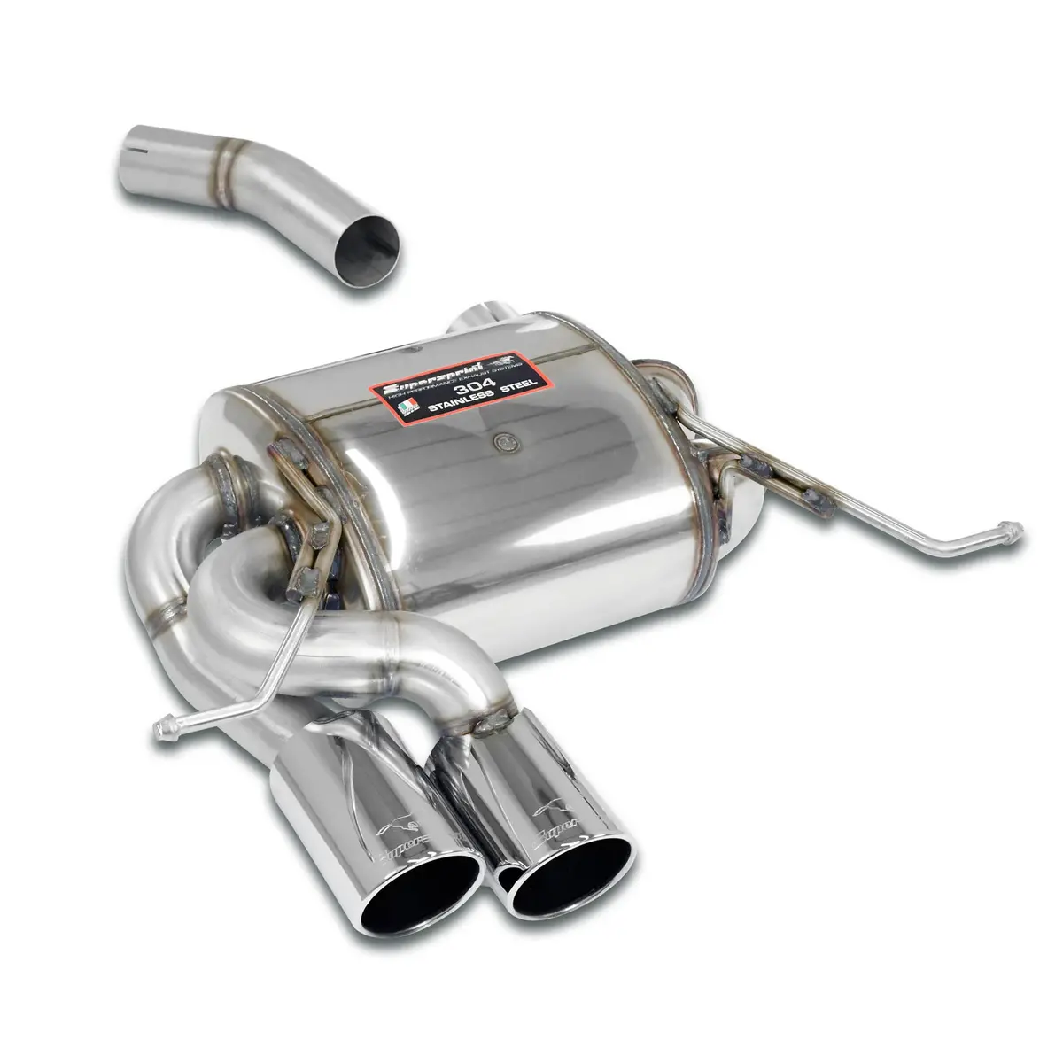 Supersprint Bmw E82 Rear Exhaust "Power Loop" Oo80 1