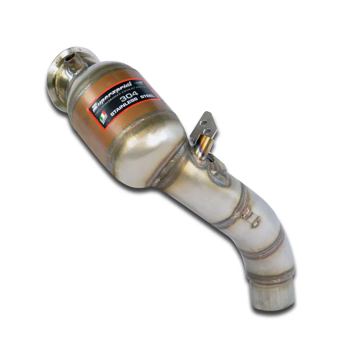 Supersprint Bmw F06 M6 Gran Coupè Turbo Downpipe Kit + Metallic Catalytic Converter Right 1