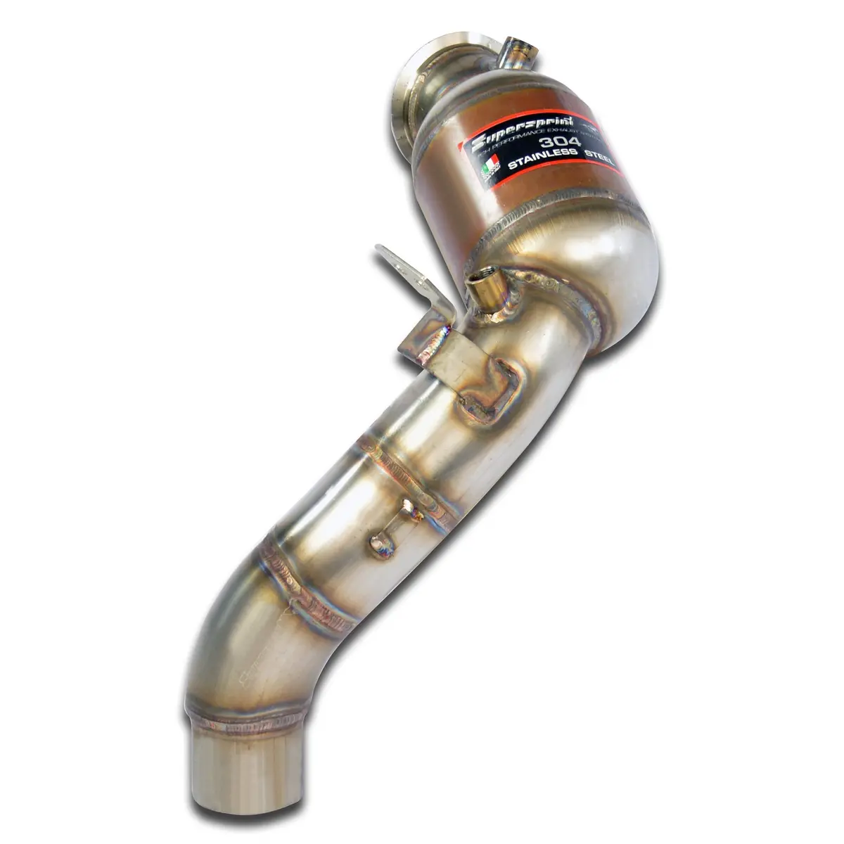 Supersprint Bmw F06 M6 Gran Coupè Turbo Downpipe Kit + Metallic Catalytic Converter Left 1